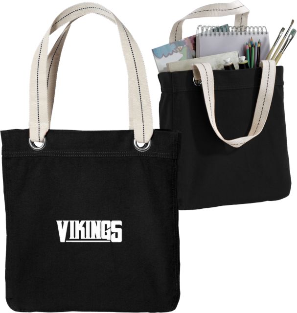 Glen Oaks CC Allie Canvas Tote Glen Oaks Vikings - ONLINE ONLY
