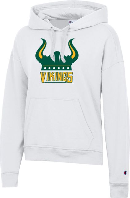 Glen Oaks CC Champion Womens Powerblend Pullover Hood Glen Oaks Viking Helm - ONLINE ONLY
