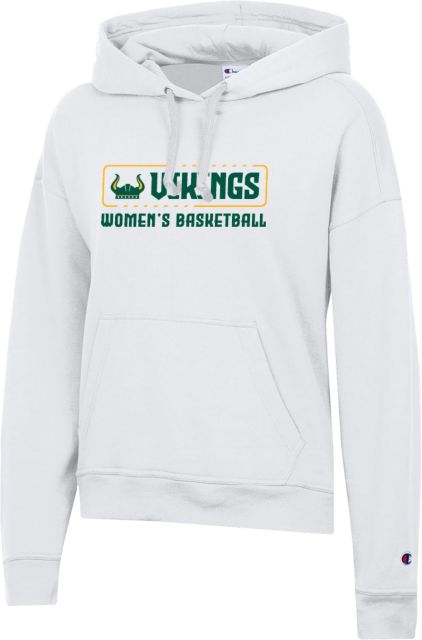 Glen Oaks CC Champion Womens Powerblend Pullover Hood Glen Oaks Vikings Womens Basketball - ONLINE ONLY