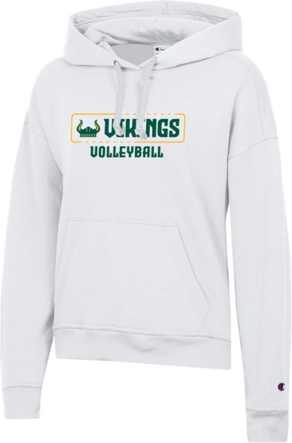 Glen Oaks CC Champion Womens Powerblend Pullover Hood Glen Oaks Vikings Volleyball - ONLINE ONLY