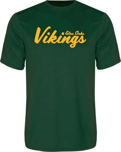 Glen Oaks CC Performance Tee Script Glen Oaks Vikings - ONLINE ONLY