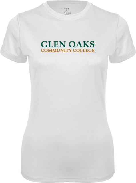 Glen Oaks CC Womens Performance Short Sleeve Tee Glen Oaks Community College - ONLINE ONLY