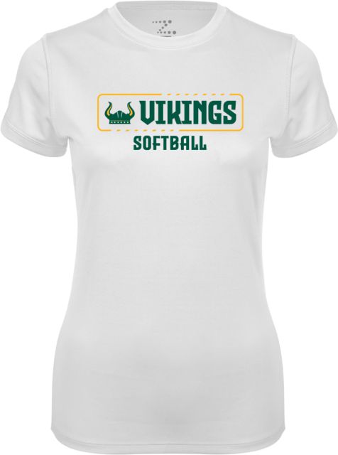 Glen Oaks CC Womens Performance Short Sleeve Tee Glen Oaks Vikings Softball - ONLINE ONLY