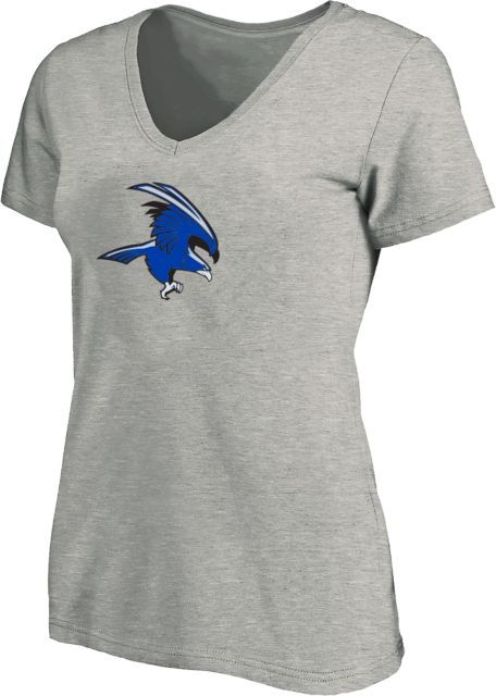 Solano Womens Plus V Neck T Shirt Solano Community College Falcon - ONLINE ONLY
