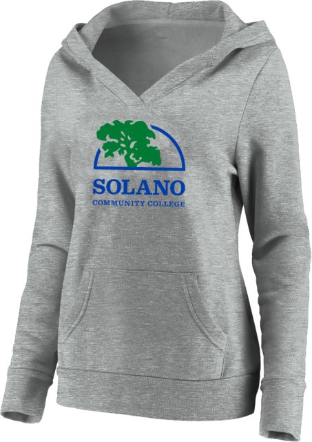Solano Womens Plus Hoodie Solano Community College Institutional Mark - ONLINE ONLY
