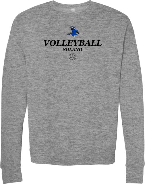 Solano Bella + Canvas Fleece Crew Solano Community College Volleyball - ONLINE ONLY
