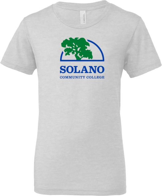 Solano Bella + Canvas Youth Jersey T Shirt Solano Community College Institutional Mark - ONLINE ONLY