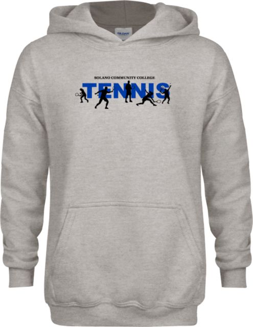 Solano Youth Fleece Hood Solano Community College Tennis Team - ONLINE ONLY