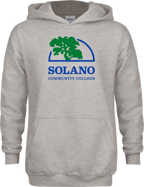 Solano Youth Fleece Hood Solano Community College Institutional Mark - ONLINE ONLY
