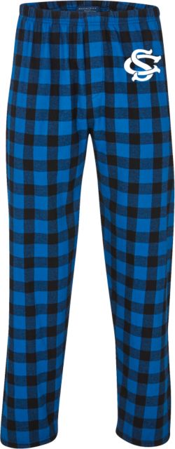 Solano Boxercraft Royal/Black Buffalo Unisex Flannel Pajama Pant Solano Community College SC - ONLINE ONLY