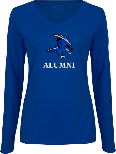 Solano Womens Long Sleeve V Neck Tee  Solano Community College Alumni - ONLINE ONLY