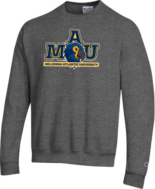 Millennia Atlantic Champion Fleece Crew MAU Mascot Logo - ONLINE ONLY