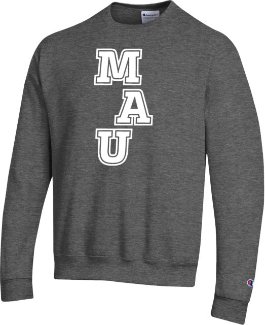 Millennia Atlantic Champion Fleece Crew MAU Stacked - ONLINE ONLY