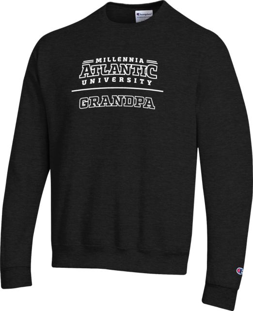Millennia Atlantic Champion Fleece Crew Grandpa Arched Logo - ONLINE ONLY