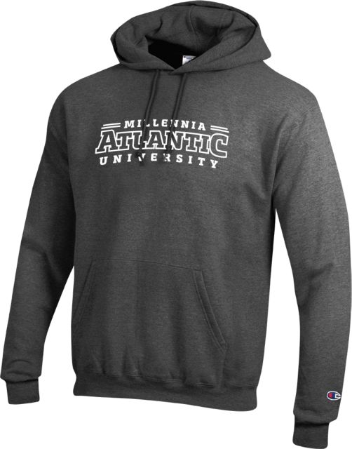 Millennia Atlantic Champion Fleece Hoodie Arched Wordmark - ONLINE ONLY