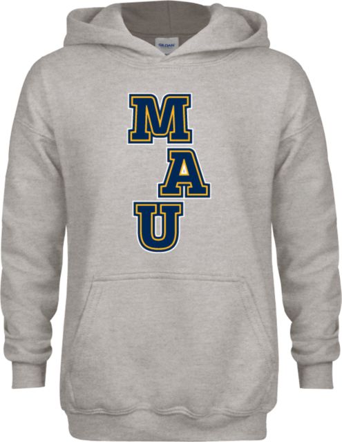 Millennia Atlantic Youth Fleece Hood MAU Stacked - ONLINE ONLY