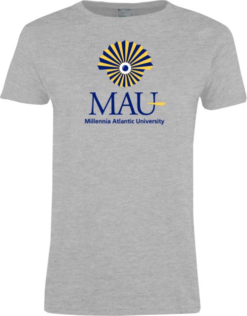 Millennia Atlantic Ladies T Shirt Primary Mark Vertical - ONLINE ONLY