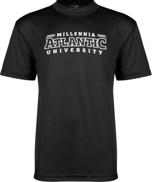 Millennia Atlantic Youth Performance Tee Arched Wordmark - ONLINE ONLY