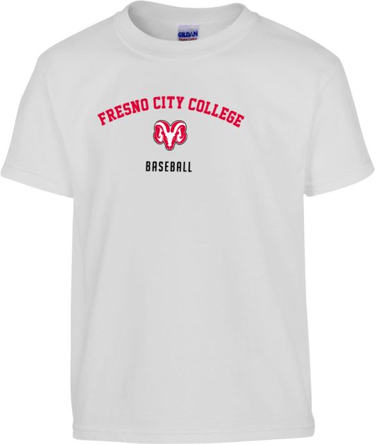 Fresno City College Youth T Shirt Fresno City College Baseball - ONLINE ONLY