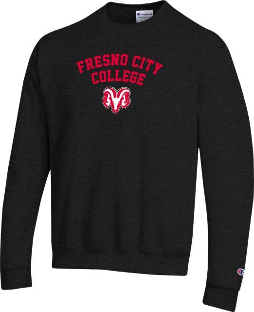 Fresno City College Champion Fleece Crew Fresno City College with Ram - ONLINE ONLY