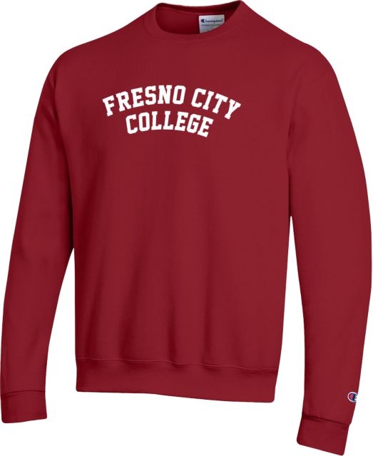 Fresno City College Champion Fleece Crew Fresno City College Arch - ONLINE ONLY