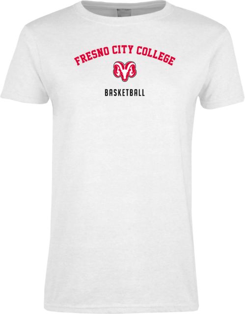 Fresno City College Ladies T Shirt Fresno City College Basketball - ONLINE ONLY