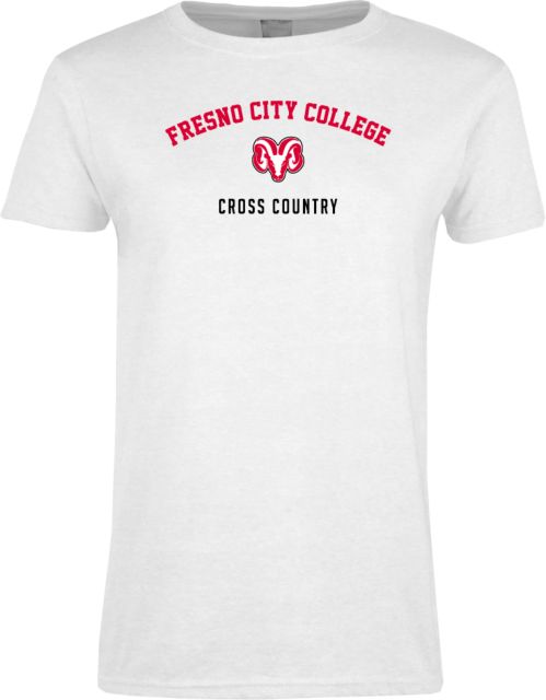 Fresno City College Ladies T Shirt Fresno City College Cross Country - ONLINE ONLY