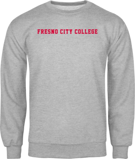Fresno City College Fleece Crew Fresno City College - ONLINE ONLY