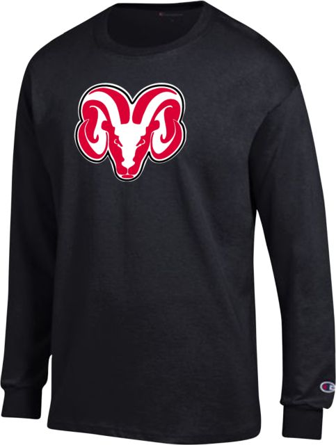 Fresno City College Champion Long Sleeve T Shirt Ram - ONLINE ONLY