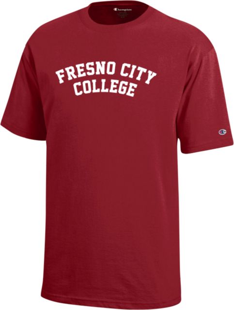 Fresno City College Youth Champion Short Sleeve Tee Fresno City College Arch - ONLINE ONLY