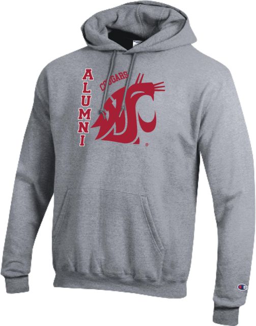 Washington State Champion Fleece Hoodie Cougars Alumni Primary Mark - ONLINE ONLY