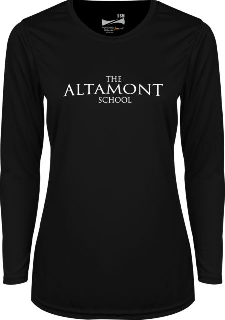 Altamont School Ladies Syntrel Performance Longsleeve Shirt Primary - ONLINE ONLY