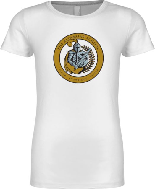 Altamont School Next Level Girls Fashion Fit T Shirt Knight Seal - ONLINE ONLY