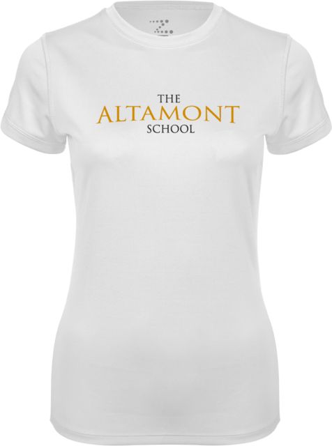 Altamont School Ladies Syntrel Performance Tee Primary - ONLINE ONLY