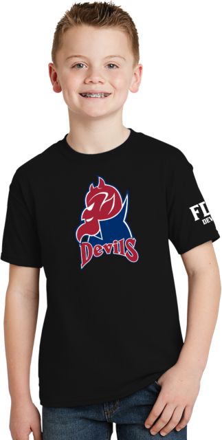 FDU Devils Youth T Shirt FDU Devils Mascot - ONLINE ONLY