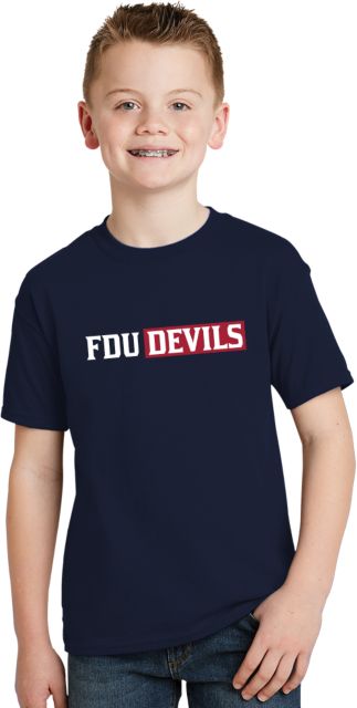 FDU Devils Youth T Shirt FDU Devils  in Box - ONLINE ONLY