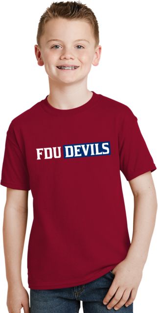 FDU Devils Youth T Shirt FDU Devils  in Box - ONLINE ONLY