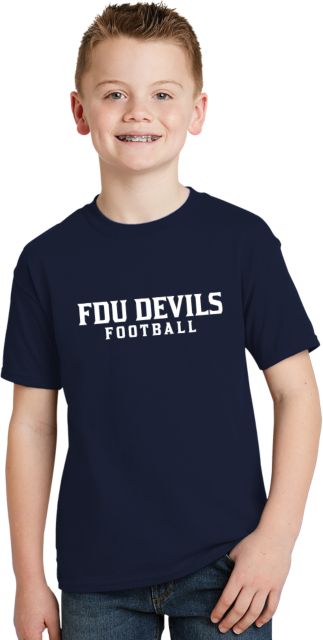 FDU Devils Youth T Shirt FDU Devils Football - ONLINE ONLY