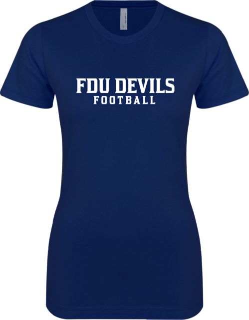 FDU Devils Next Level Ladies SoftStyle Junior Fitted Tee FDU Devils Football - ONLINE ONLY