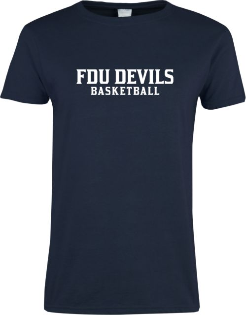 FDU Devils Ladies T Shirt FDU Devils Basketball - ONLINE ONLY