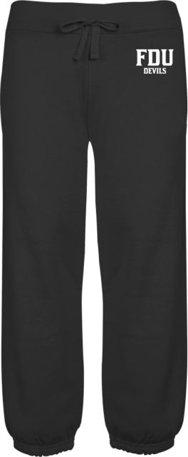 FDU Devils ENZA Ladies Banded Fleece Capri FDU Devils Stacked - ONLINE ONLY