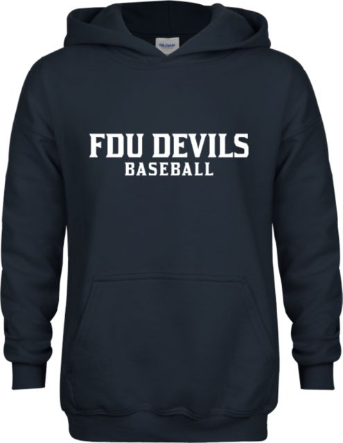 FDU Devils Youth Fleece Hoodie FDU Devils Baseball - ONLINE ONLY
