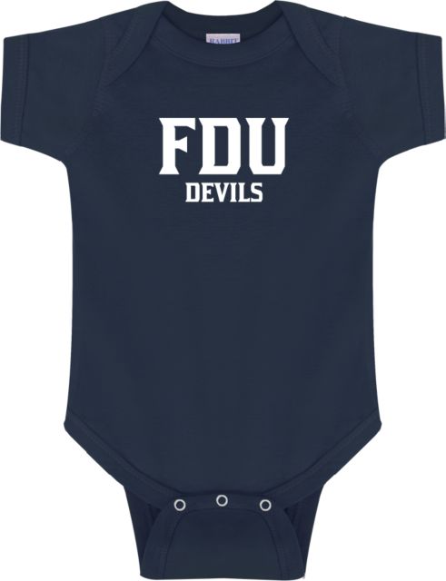 FDU Devils Infant Bodysuit FDU Devils Stacked - ONLINE ONLY