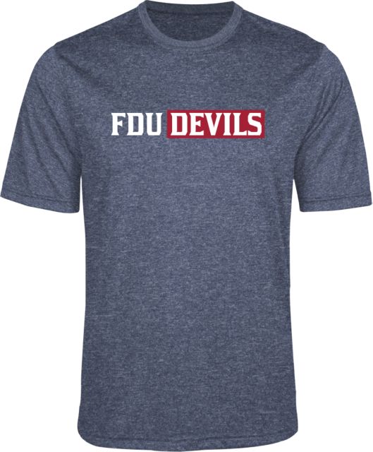 FDU Devils Performance Heather Contender Tee FDU Devils  in Box - ONLINE ONLY