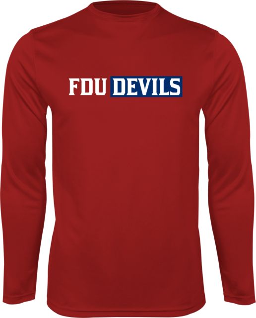 FDU Devils Performance Longsleeve Shirt FDU Devils  in Box - ONLINE ONLY