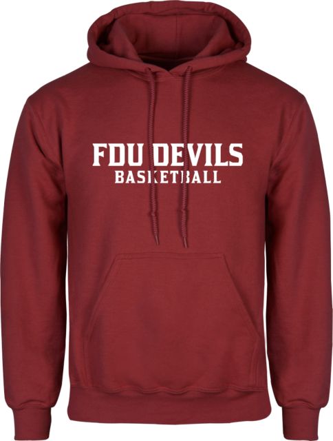 FDU Devils Fleece Hoodie FDU Devils Basketball - ONLINE ONLY