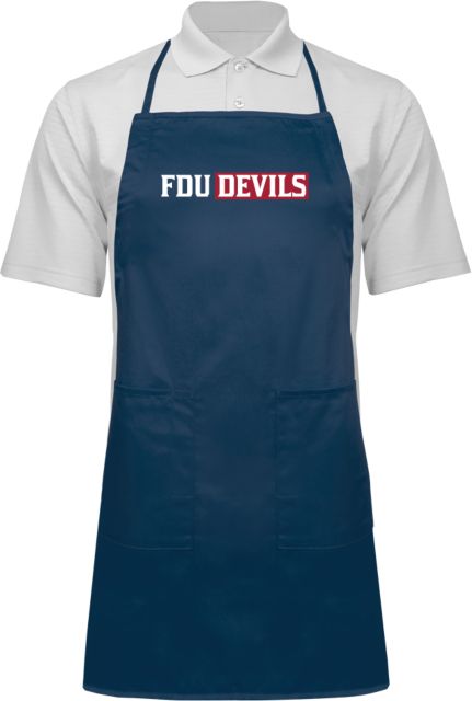 FDU Devils Full Length Apron FDU Devils  in Box - ONLINE ONLY