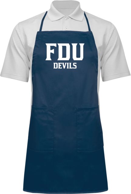 FDU Devils Full Length Apron FDU Devils Stacked - ONLINE ONLY