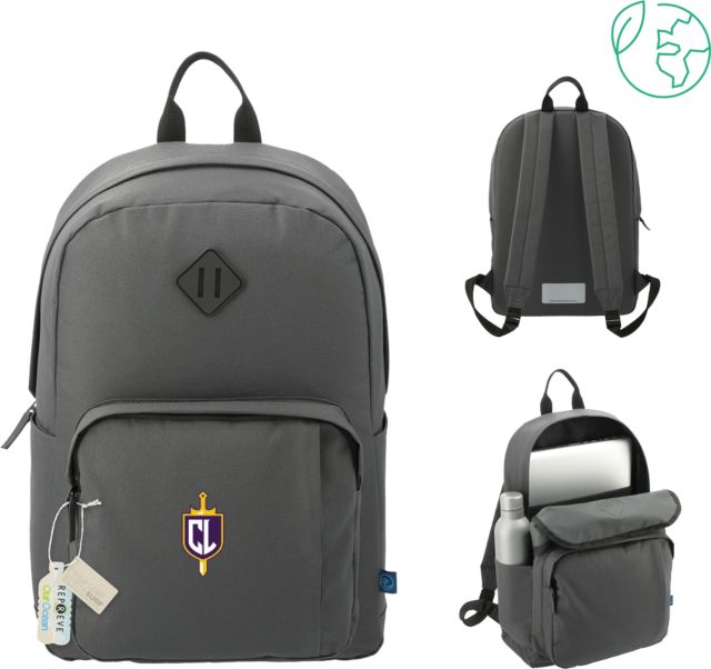 Cal Lutheran Repreve Ocean Everyday Computer Backpack Sword and Shield CL - ONLINE ONLY