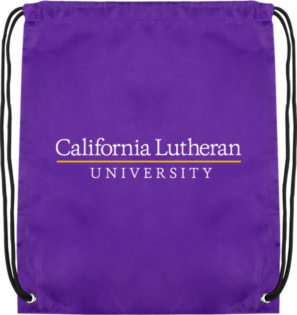 Cal Lutheran Drawstring Backpack Cal Lutheran Institutional - ONLINE ONLY